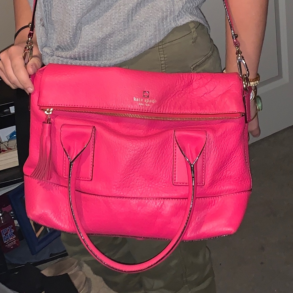 Hot pink Kate Spade purse